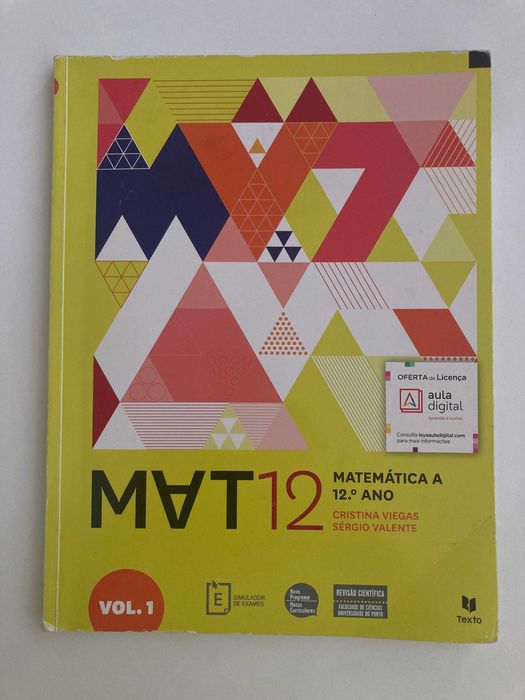 Manuais Matemática A 12.ºano