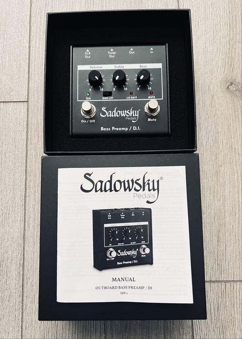 Sadowsky SPB-1 преамп / DI box