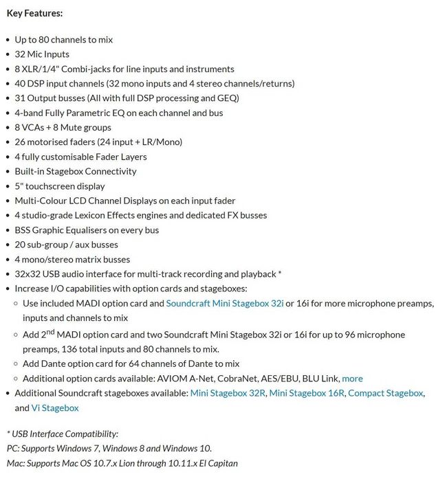 Mesa Digital Soundcraft SI Impact com Case