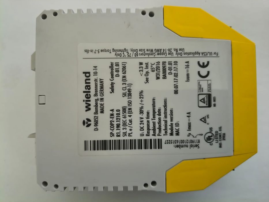 Wieland samosPRO  SP-COP2-EN-A