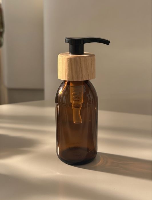 Флакон скляний з дозатором 100 мл , 200 мл