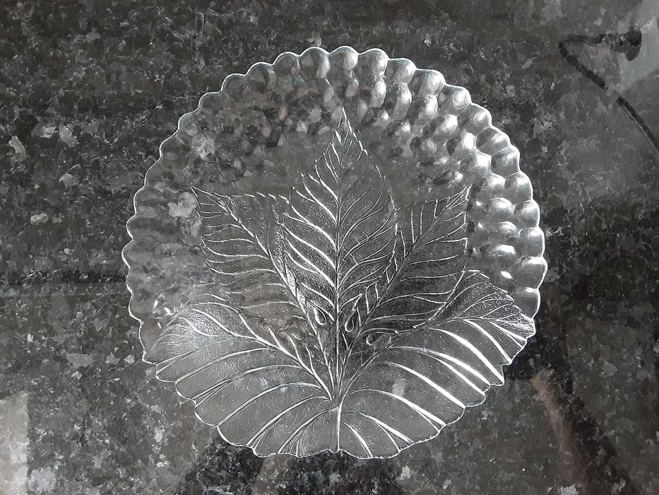 Travessa em Vidro Antiga/Vintage