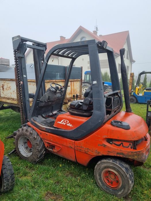 Linde H25D  wózek widłowy terenowy silnik Deutz