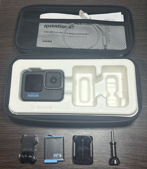 Экшн-камера GoPro Hero 10 (Black) повний комплект