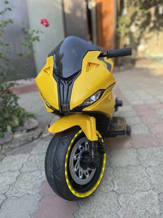 Продам новый детский электрический мотоцикл