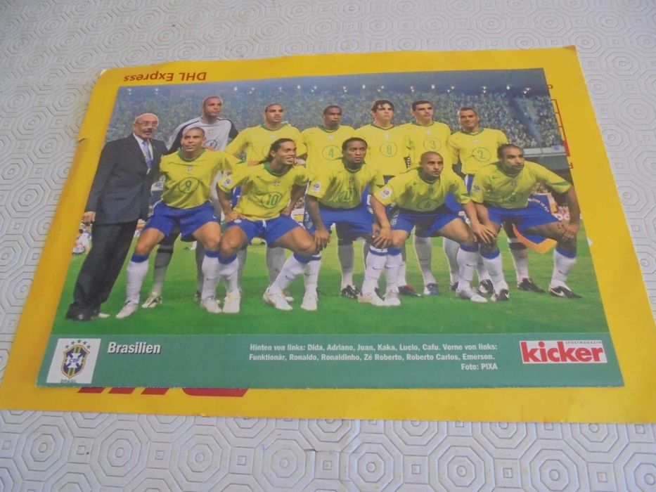 Posters (21X30) de Seleções de Futebol no Mundial de 2006 na Alemanha