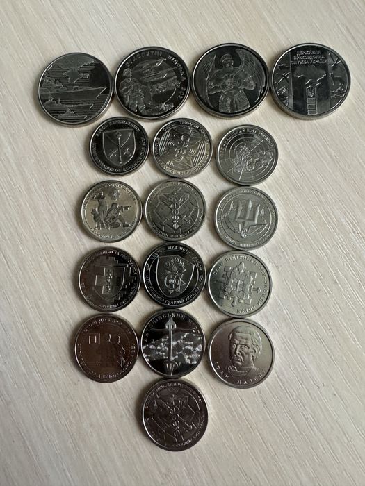 Продам колекційні монети