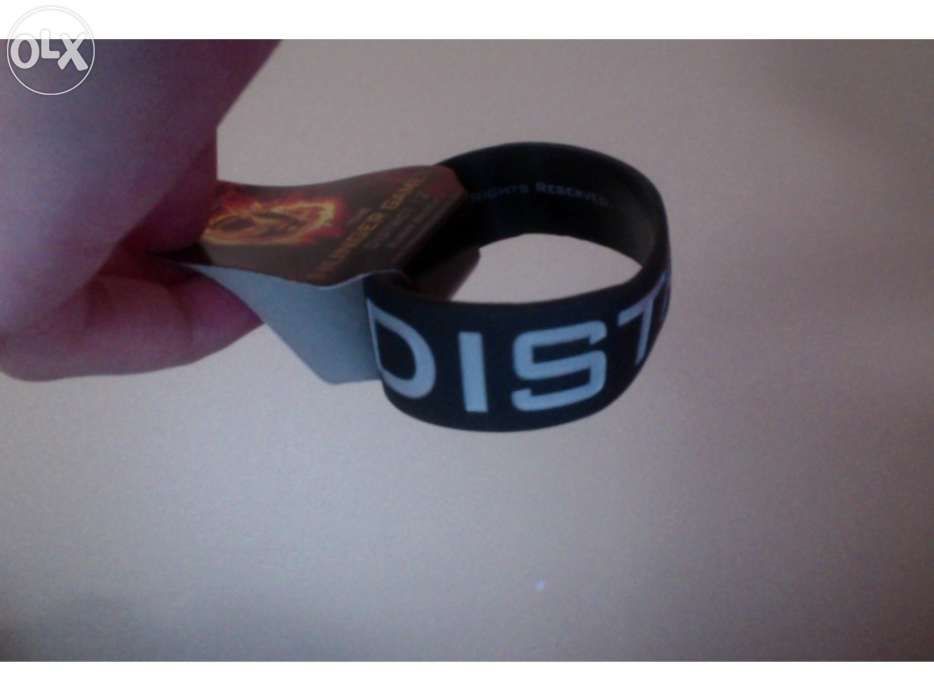 Hunger Games Jogos da Fome - pulseira Distrito 12 - novo selado