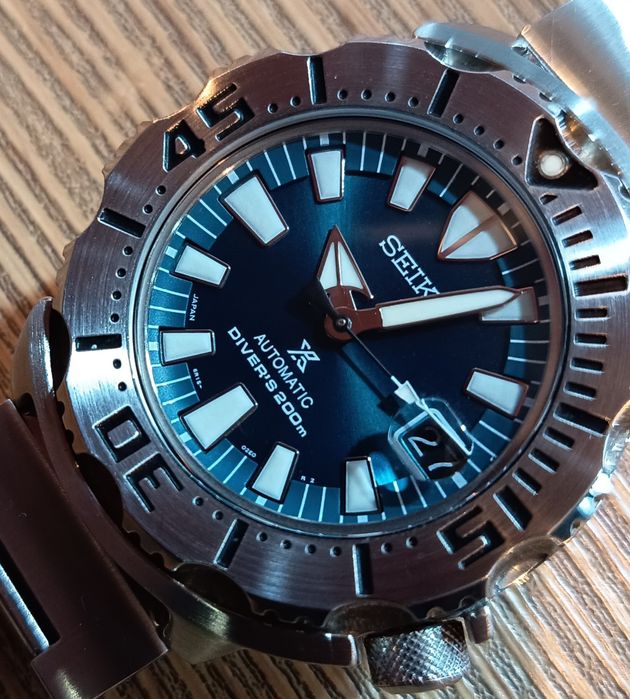 Seiko monster third generation green jade szsc005