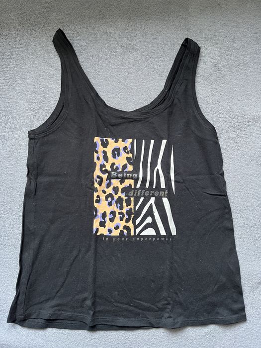 Czarny top damski Tex r.M