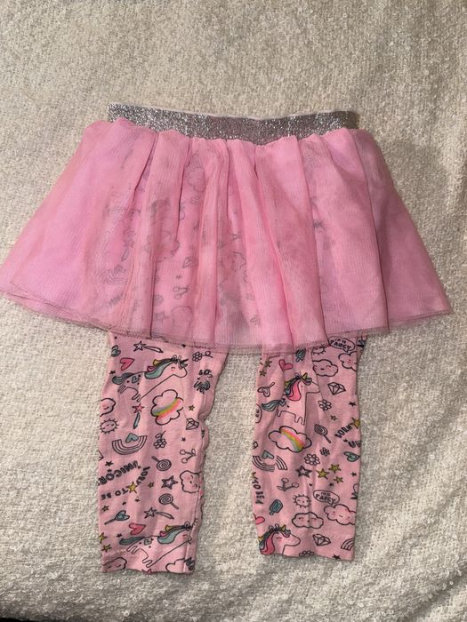 Spódniczki leginsy z tiulem