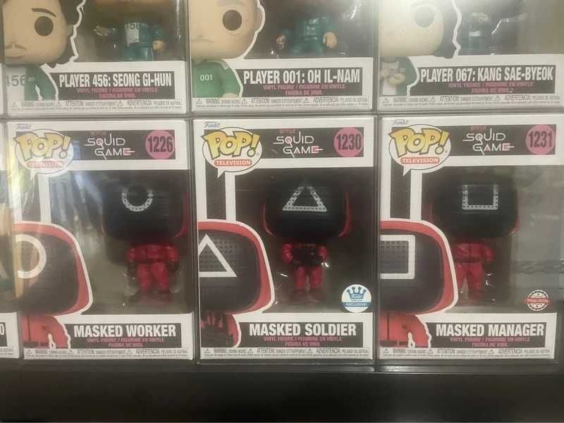 Funko Pop Squid Game – set de 8 figuras