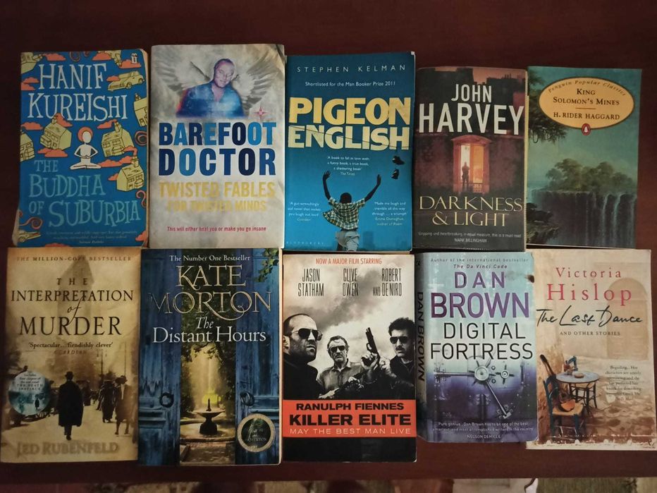 Livros e Português e em Inglês - Novas oportunidades de Leitura