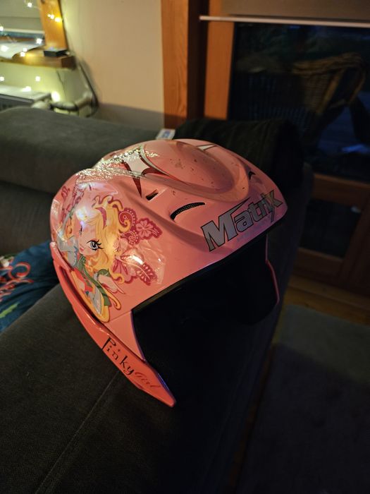 Kask narciarski Matrix pinky girl