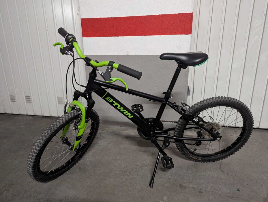 Bicicleta BTWIN BTT RacingBoy 500 roda 20 polegadas (6-8 anos)