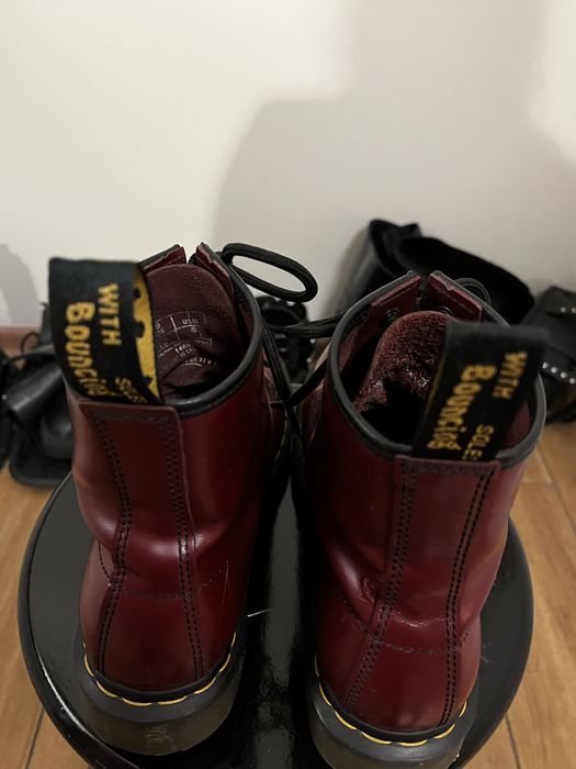 Dr. Martens glany czerwone 1460 bardzo dobry stan oryginalne