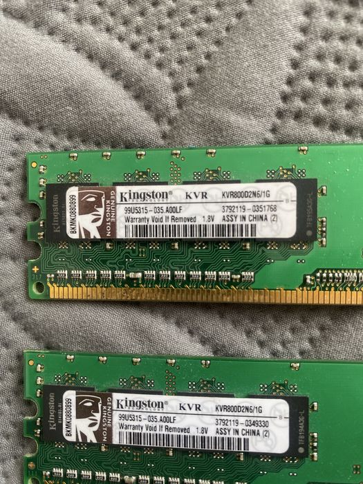 ОЗУ Kingston KVR800D2N6 1g