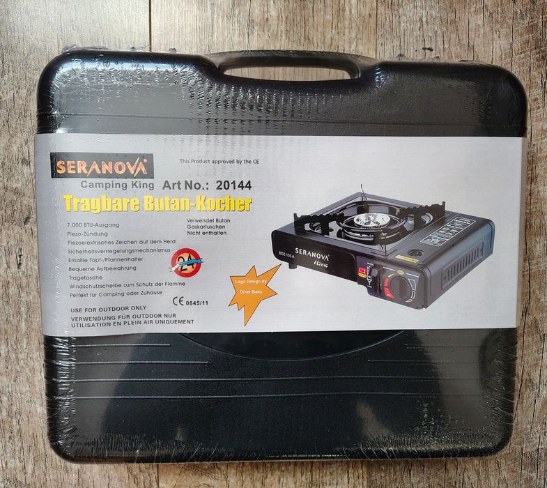 Портативна газова плита плитка Seranova 20144 portable gas stove