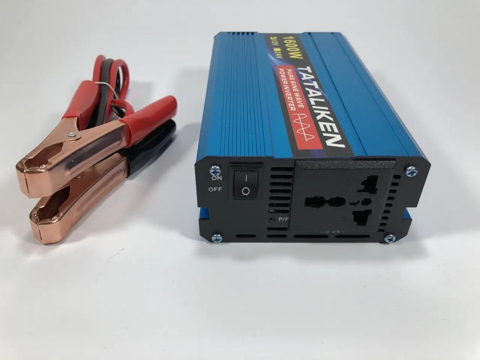 Інвертор Tataliken 1600W 12в220 Чистий синус!