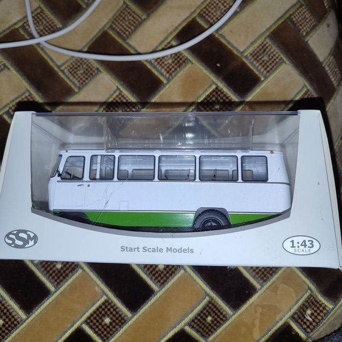 Автобус Кубань-Г1А1-02 бело-зеленый