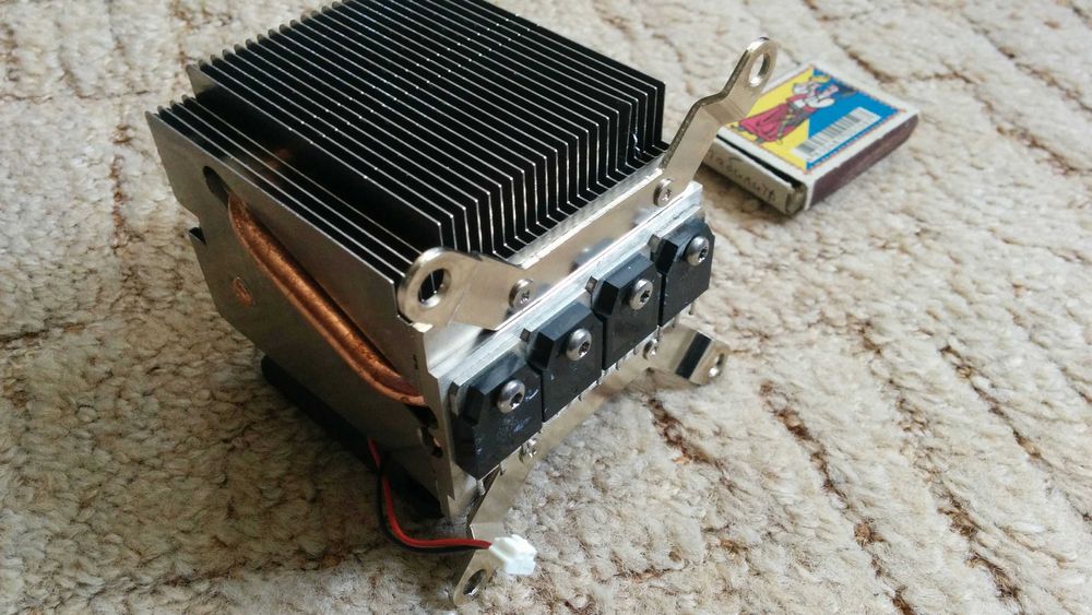 Радиатор до електронного навантаження DL24 та інших.