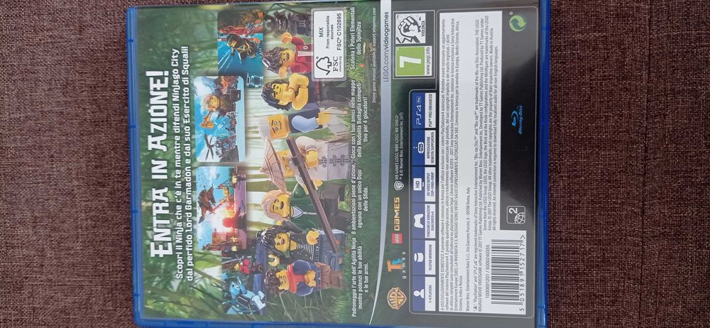 Gra LEGO ninjago na ps4