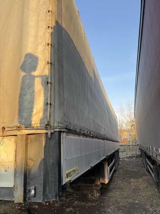 Тентований бортовий напівпричіп Wielton PTS34.100