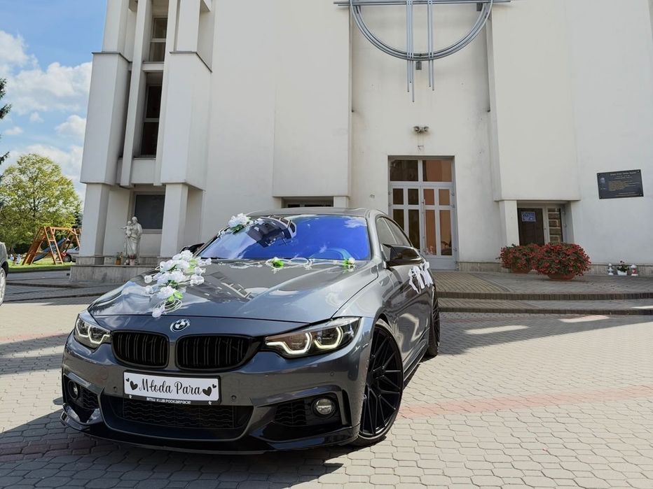 BMW 440i wynajem do ślubu wraz z kierowcą