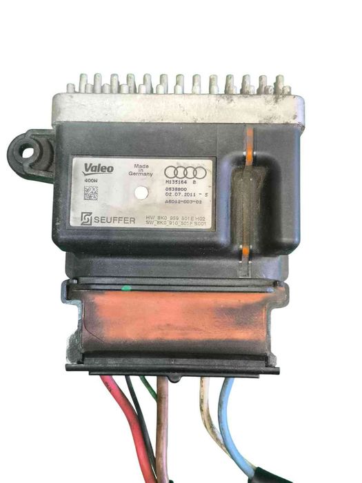Módulo do ventilador de refrigeração AUDI A4 B8 8K0959501E (OEM) | 8K0910501F (OEM)