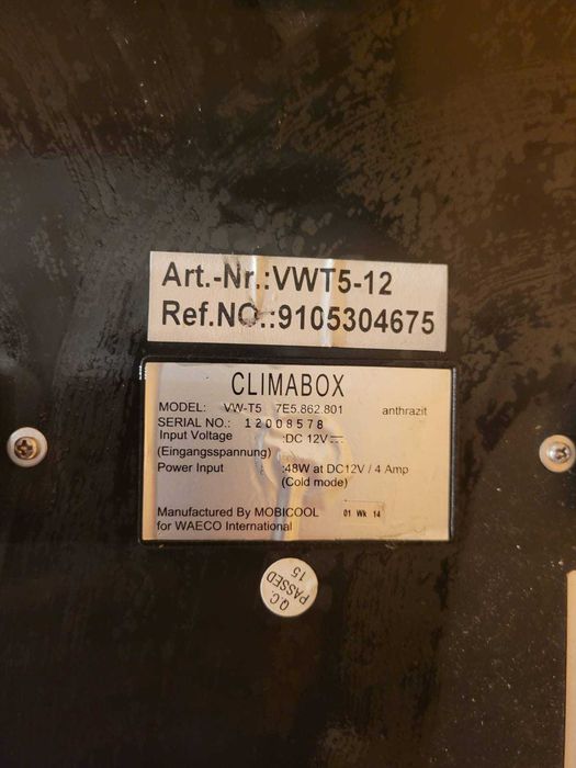 Lodówka VW T5/T6 Multivan, California