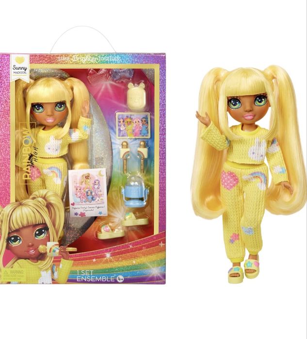 Rainbow High Jr High PJ Party Sunny