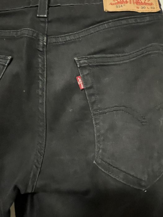 Spodnie levis strauss czarne jeansy W30 L32