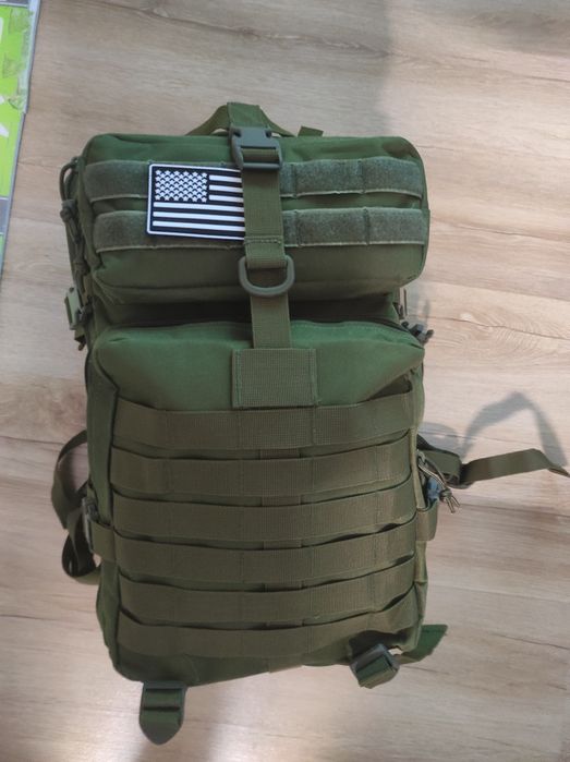 Plecak 45 litrów taktyczny khaki duży
