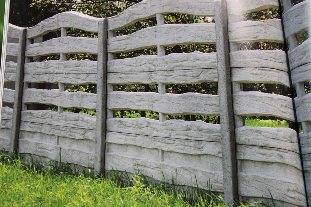 Ogrodzenie betonowe Płot betonowy