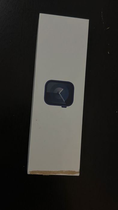 Smart watch preto série 3 midnight aluminium case 45 mm