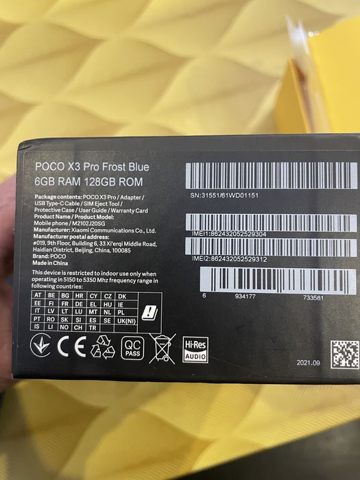 Poco x3 pro como novo