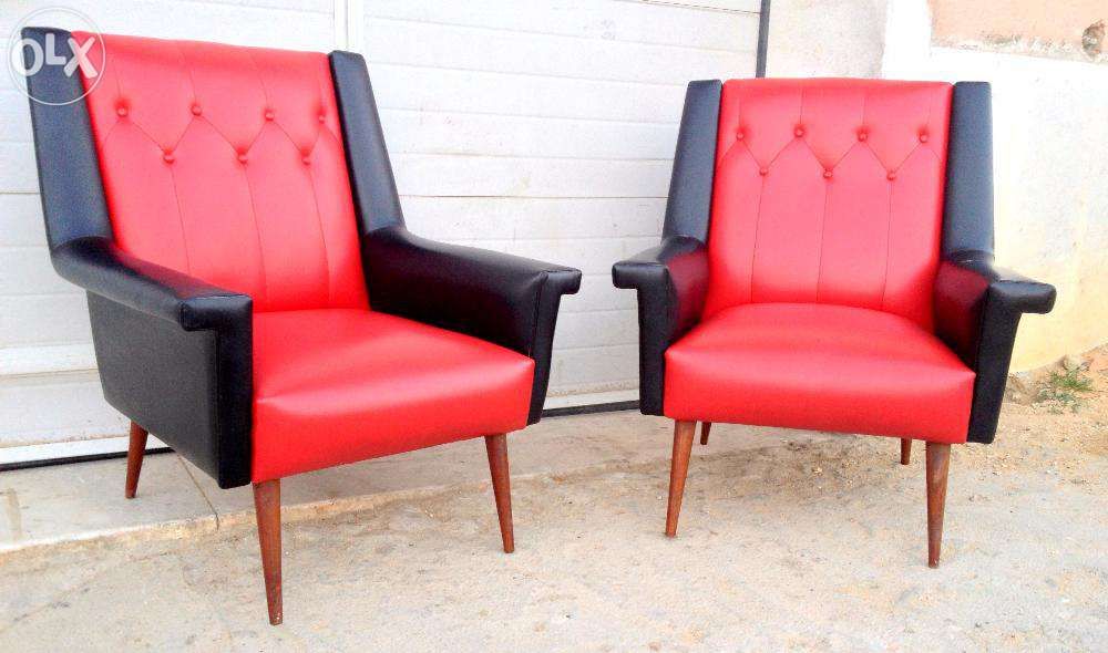 Amostra recheio nº 6 cadeirão nordico retro olaio vintage