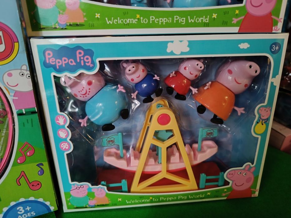 Фігурки Свинка Пеппа Пепа ігровий набір для дівчинки пазли гітара