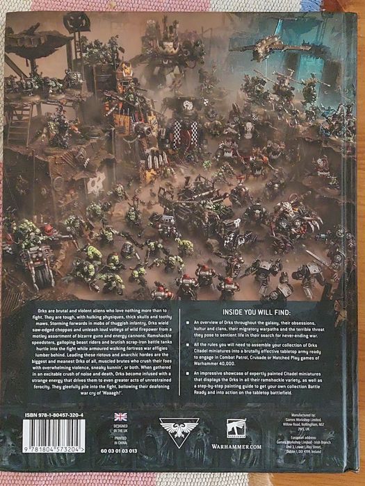 Ork codex 10 edição warhammer 40k