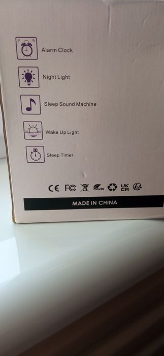 Детский будильник с ночником.