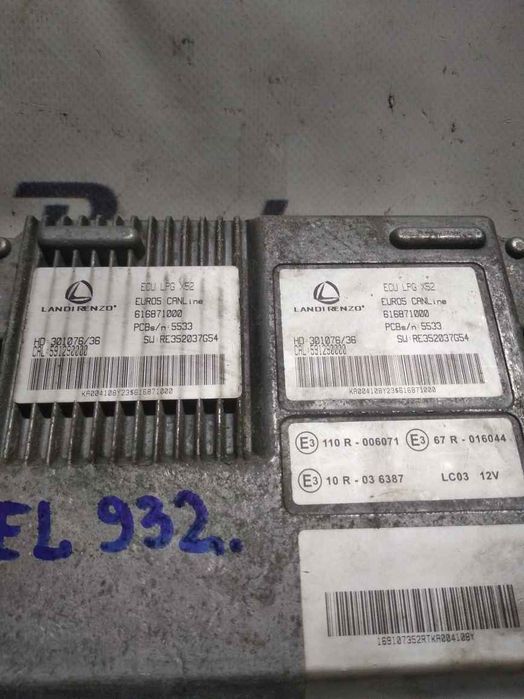 Renault (RVI) Sandero 2 13- блок керування вприском ГБО  EL0932 616871000