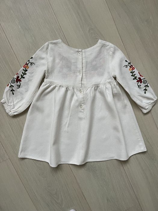 Льняна сукня вишиванка на 2-3 рочки