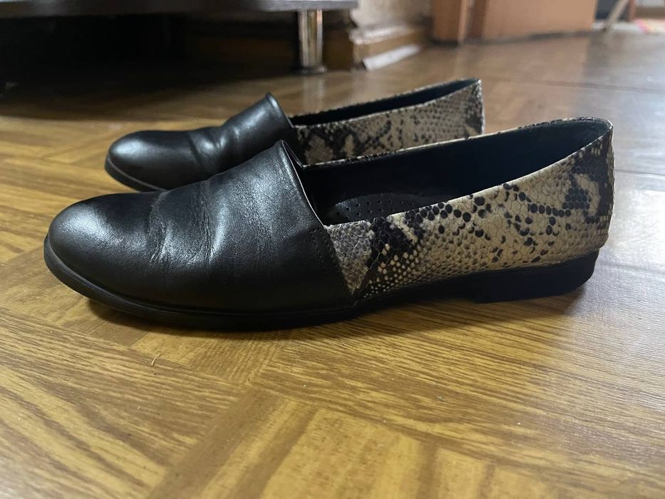 Женские туфли из натуральной кожи 38 размер / Туфлі жіночі шкіряні