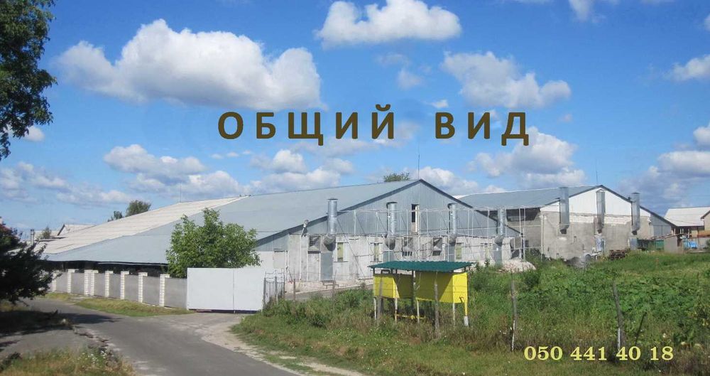 Аренда приміщення 2070м.кв. 12 км. Від Києва. Глеваха.
