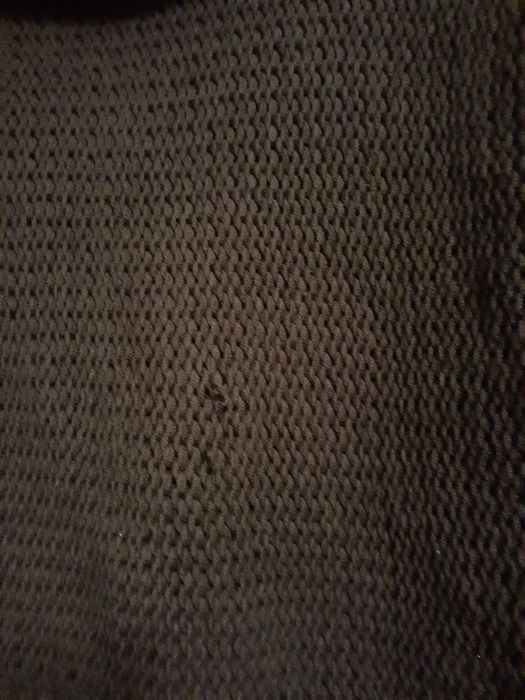 Czarny sweter narzutka z golfem Cubus Xs-s