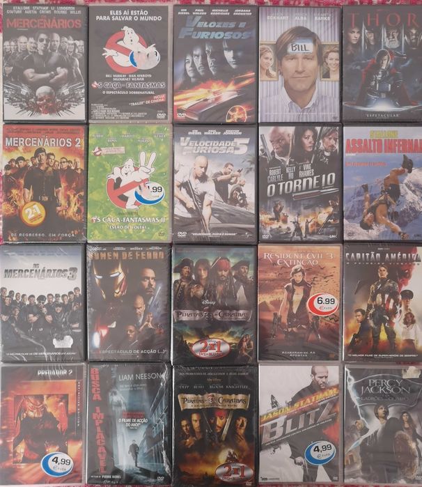 DVD - Coleção DVD's Originais [SELADOS]