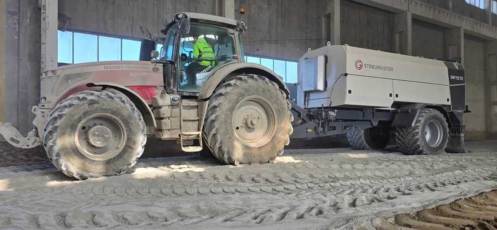 Stabilizacja gruntu,niwelacja terenu, profilacja, budowa parkingów,