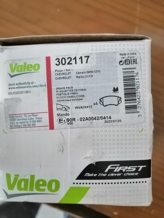Pastilhas auto - WVA24412