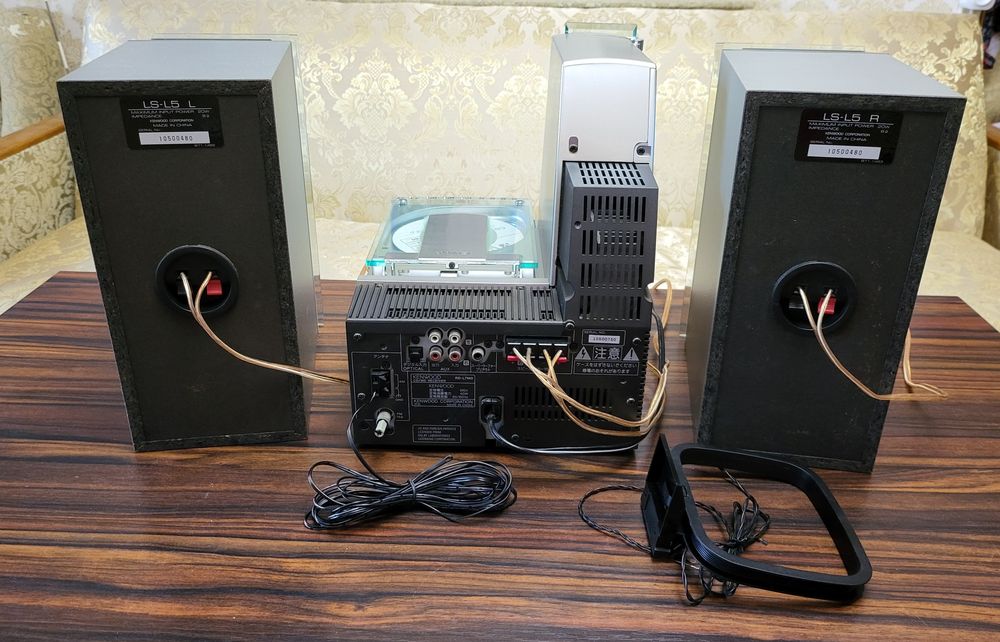 Редкий музыкальный центр Kenwood SH-5MD Минидиск, CD, радио minidisc