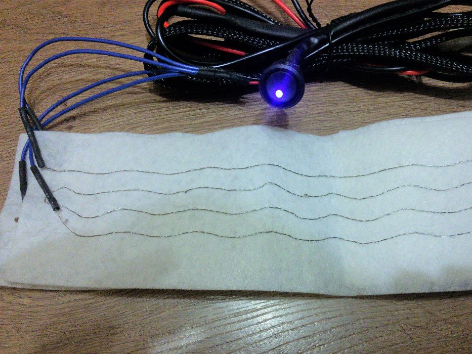 Подогрев руля Пiдiгрiв керма комплект універсальний